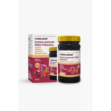 Farmanow 250 gr Kırmızı Pancar Kökü Macunu