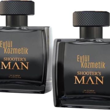 Farmasi 2x75 ml Shooter's Man Black EDP Erkek Parfümü