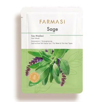 Farmasi 30 ml Sage Sachet Saç Maskesi