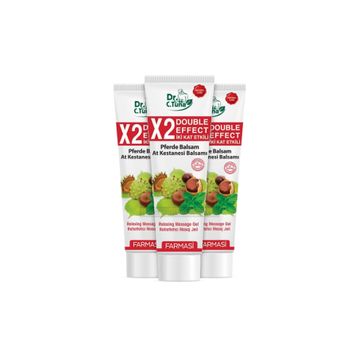 Farmasi 3x125 ml Dr. C. Tuna Çift Etkili At Kestanesi Masaj Jeli