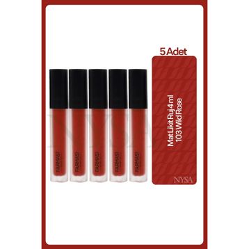 Farmasi 4 ml Wild Rose Mat Likit Ruj
