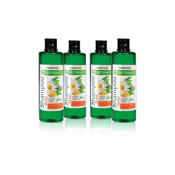 Farmasi 4x500 ml Botanics Herbal Mix Shampoo