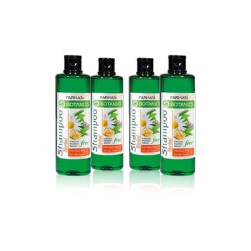 Farmasi 4x500 ml Botanics Herbal Mix Shampoo