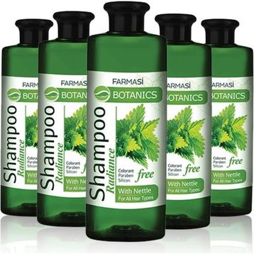 Farmasi Botanics 5x500 ml Isırgan Özlü Şampuan
