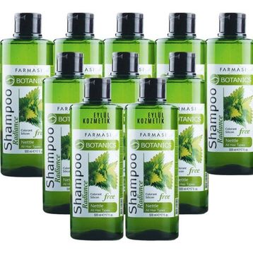 Farmasi Botanics Isırgan 10x500 ml Özlü Parlaklık Veren Şampuan