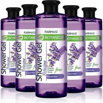 Farmasi Botanics Lavanta Özlü Rahatlatıcı 5×500 ml Duş Jeli