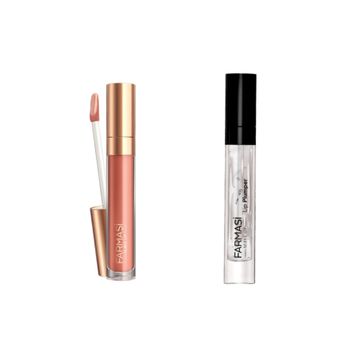 Farmasi Coral Baby Make Up Nudes For All Lip Gloss