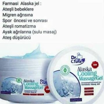 Farmasi Dr. C. Tuna Alaska Soğutucu 250 ml Masaj Jeli