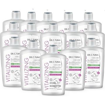 Farmasi Dr. C.Tuna Vitalizing 15x500 ml Sarımsak Capixyl Şampuan