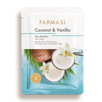 Farmasi Hindistan Cevizi Vanilya 30 ml Saç Maskesi