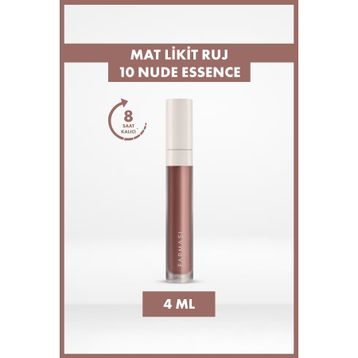 Farmasi Mat Likit Ruj 10 Nude Essence Yeni Nesil Ürün