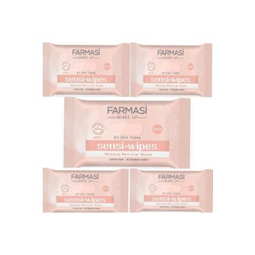 Farmasi Sensi Wipes 5 Adet Makyaj Temizleme Mendili