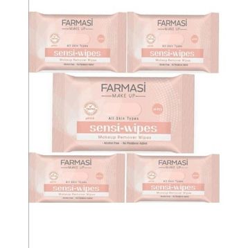 Farmasi Sensi Wipes 5 Adet Makyaj Temizleme Mendili