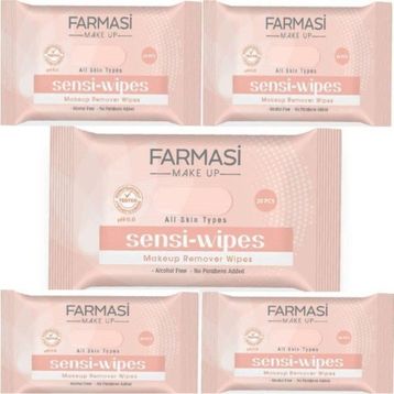 Farmasi Sensi Wipes 5 Adet Makyaj Temizleme Mendili