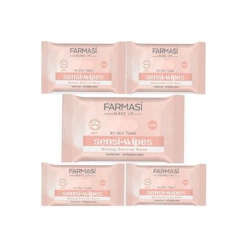 Farmasi Sensi Wipes 5 Adet Makyaj Temizleme Mendili
