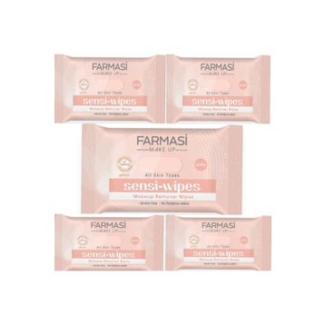 Farmasi Sensi Wipes 5 Adet Makyaj Temizleme Mendili