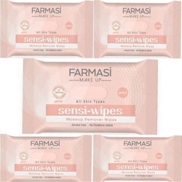 Farmasi Sensi Wipes 5 Adet Makyaj Temizleme Mendili