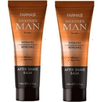 Farmasi Shooters Man 2x100 ml Tıraş Sonrası Losyonu
