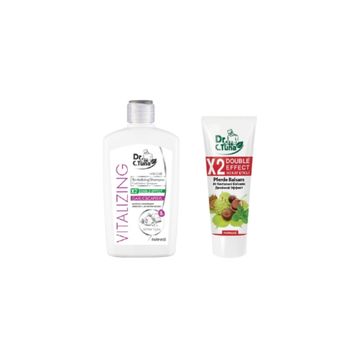 Farmasi Vitalizing Sarımsaklı 500 ml Şampuan + İki Kat Etkili 250 ml Masaj Jeli