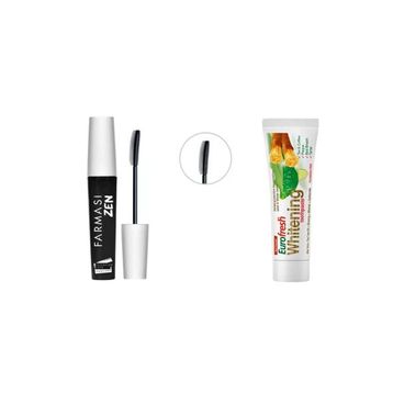 Farmasi Zen Maskara Eurofresh 112 gr Aloe Veralı Misvaklı Beyazlatıcı Diş Macunu
