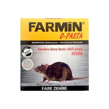 Farmin D-Pasta 90 GR Fare Zehiri Böcek Ve Haşere İlacı