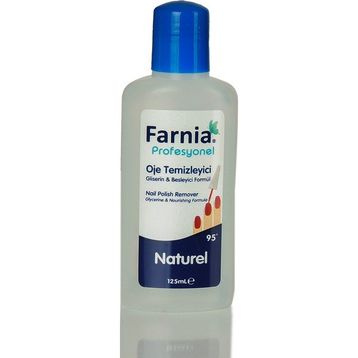 Farnia Profesyonel Naturel 125 ml 95 Derece Oje Temizleyici Aseton