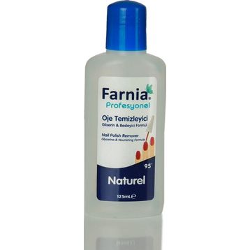 Farnia Profesyonel Naturel 125 ml 95 Derece Oje Temizleyici Aseton