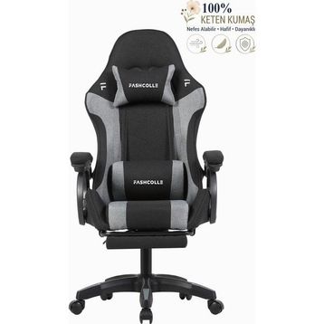 Fashcolle Dynamic Air Grey Masajlı Oyuncu Koltuğu