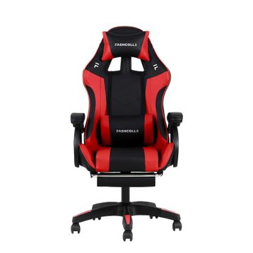 Fashcolle Dynamic Kırmızı Siyah Masajlı Oyuncu Koltuğu