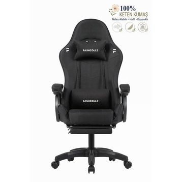 Fashcolle Dynamic Siyah Masajlı Oyuncu Koltuğu