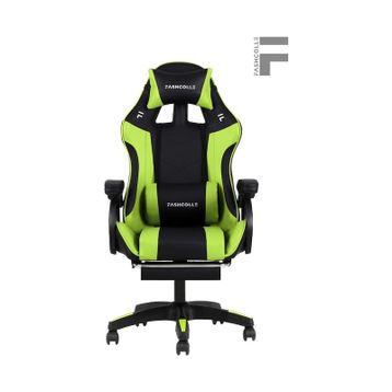 Fashcolle Dynamic Yeşil Siyah Masajlı Oyuncu Koltuğu
