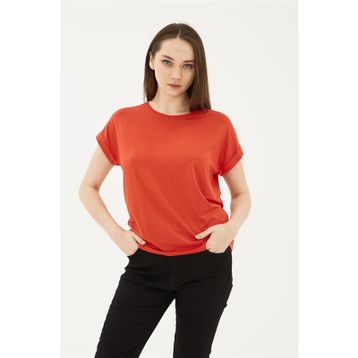 Fashion Friends Y0194K1 Kırmızı Kadın Bluz