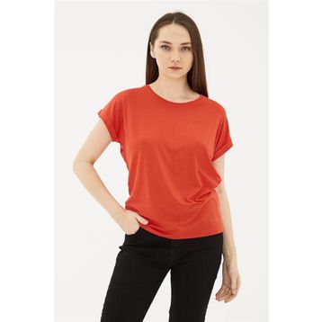 Fashion Friends Y0194K1 Kırmızı Kadın Bluz