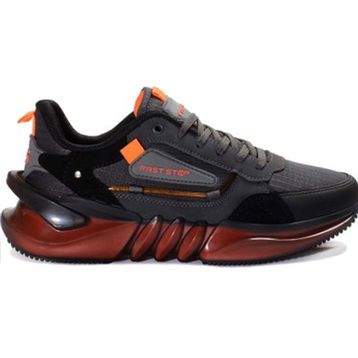 Fast Step 572MA2499 Siyah Turuncu Erkek Sneaker Ayakkabı