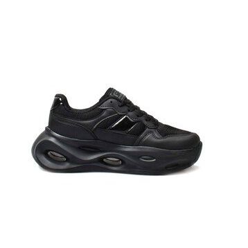 Fast Step 666ZA154 Siyah Kadın Sneaker Ayakkabı