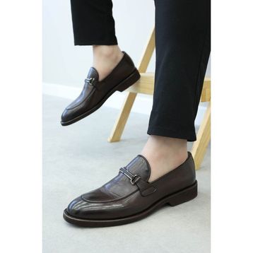Fast Step 778MA24-441 Deri Kahverengi Erkek Klasik Ayakkabı