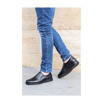 Fast Step 815MA1301 Hakiki Deri Ortopedik Kahve Erkek Casual Ayakkabı