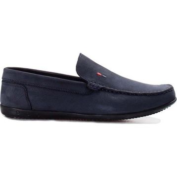 Fast Step 815MA1502 Lacivert Nubuk Hakiki Deri Ortopedik Erkek Casual Ayakkabı