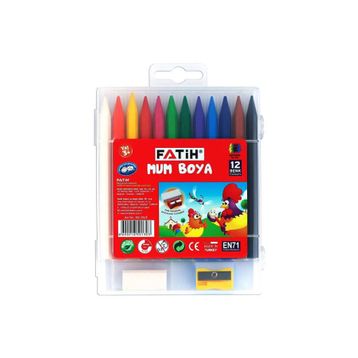 Fatih 12 Canlı Renk Mum Boya