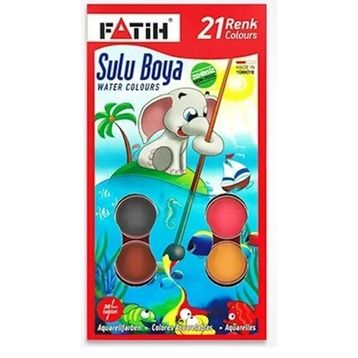 Fatih 21 Renk Sulu Boya