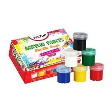 Fatih 25 ml 6 Renk Akrilik Boya