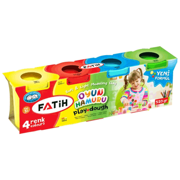 Fatih 50061 4x520 gr Oyun Hamuru