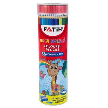 Fatih Metal Tüp 36 Renk Kuru Boya