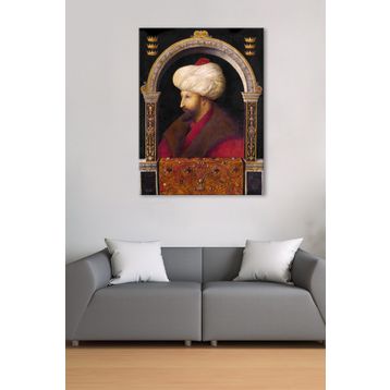 Fatih Sultan Mehmet Han Kanvas Tablo