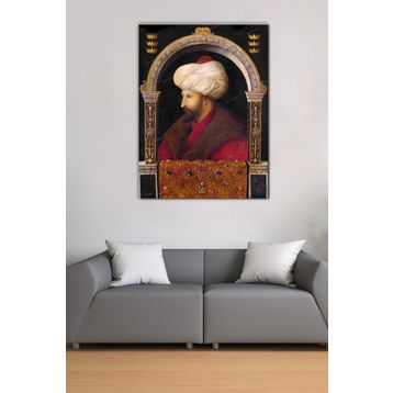 Fatih Sultan Mehmet Han Kanvas Tablo