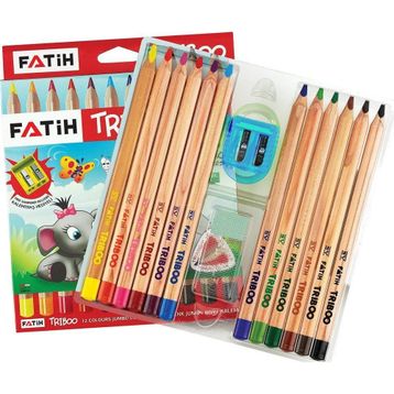 Fatih Triboo 12'li Kuru Boya Kalemi