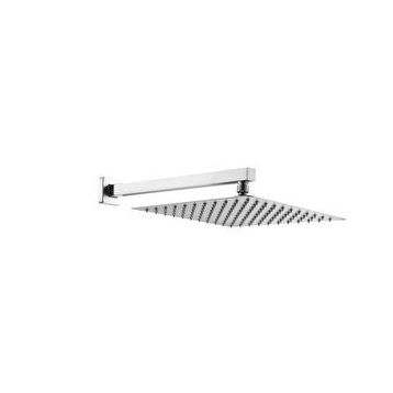 Fause Ankastre Borulu Kare Slim Metal 30x30 cm Duş Başlığı