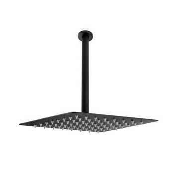 Fause Ankastre Borulu Kare Slim Metal 40x40 cm Tavandan Duş Başlığı