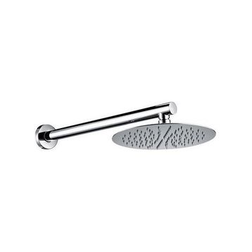 Fause Ankastre Borulu Oval Slim Metal 20 cm Duş Başlığı