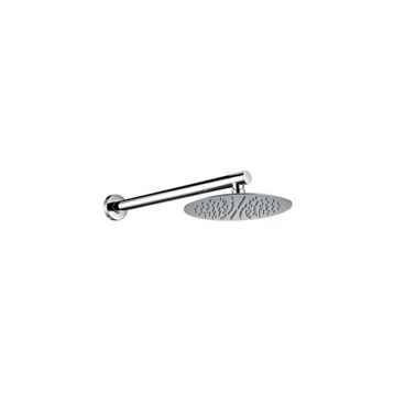 Fause Ankastre Borulu Oval Slim Metal 20 cm Duş Başlığı